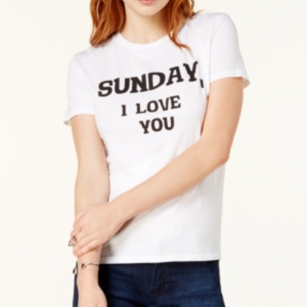 Dream Scene Sunday, I Love You Graphic T-Shirt
